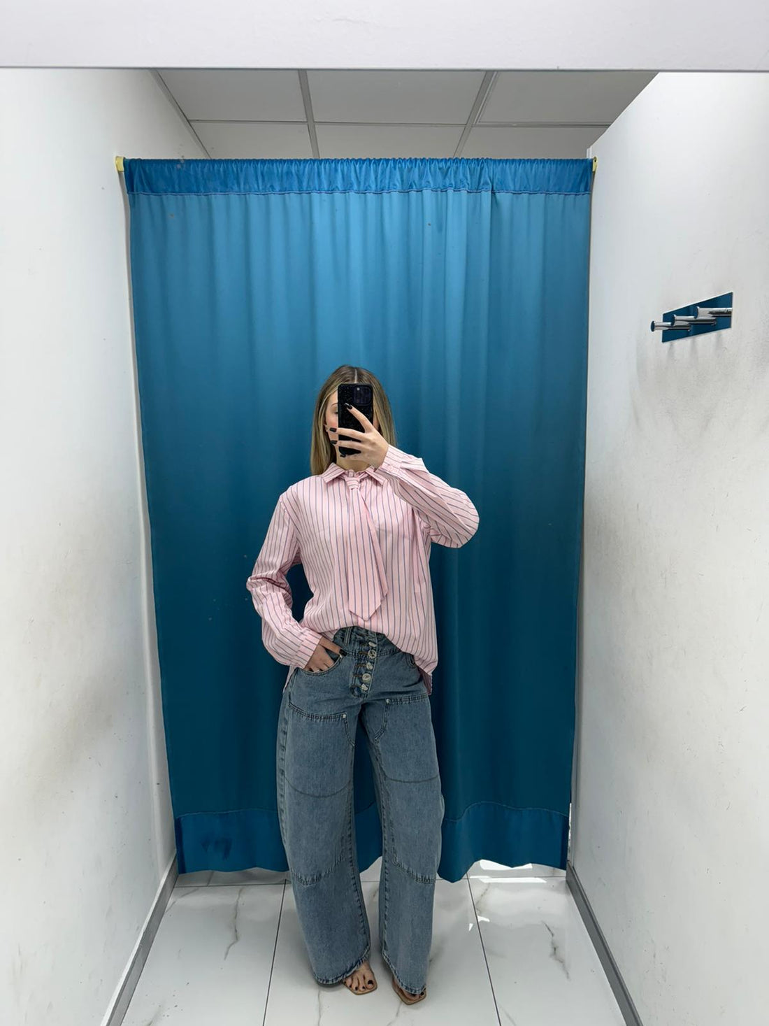 Camicia"Striped Over Shirt Tie"-02926