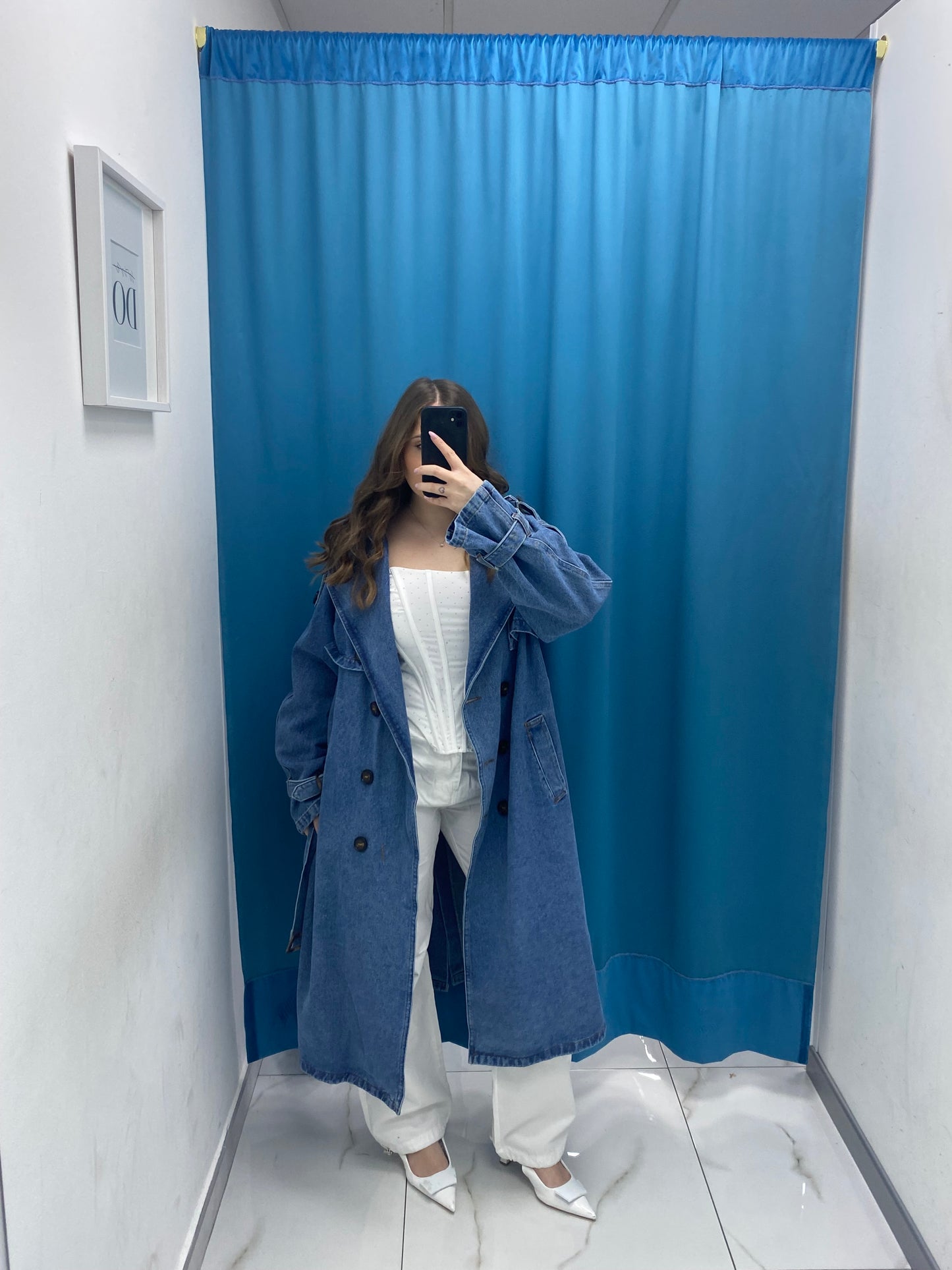 Trench in denim 6169