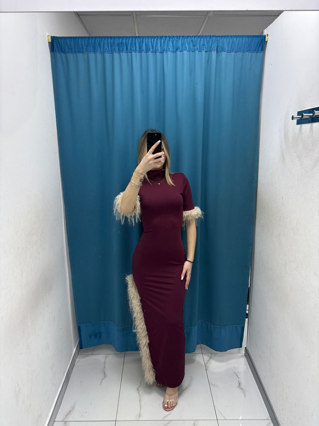 Vestito"Etherea Plume"-1091