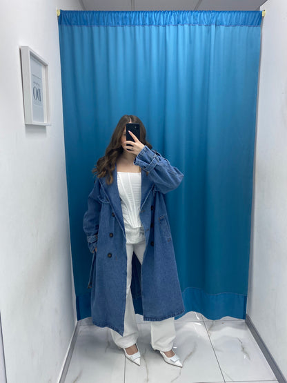 Trench in denim 6169