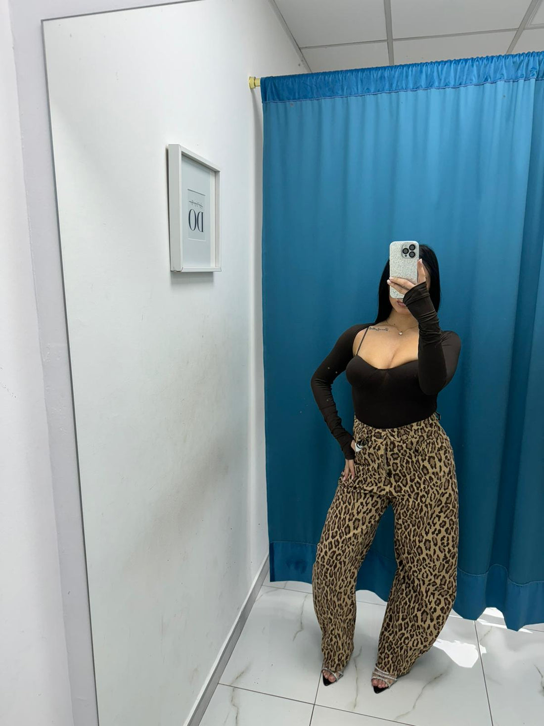Jeans leopardato by Lumina 2282