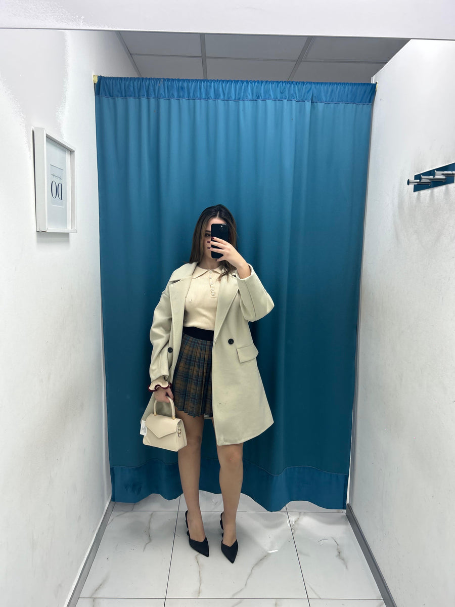 Cappotto corto lana 9075