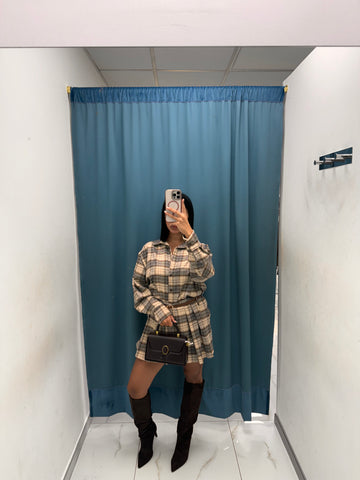 Coordinato a Quadroni – Pantagonna&Camicia-1205