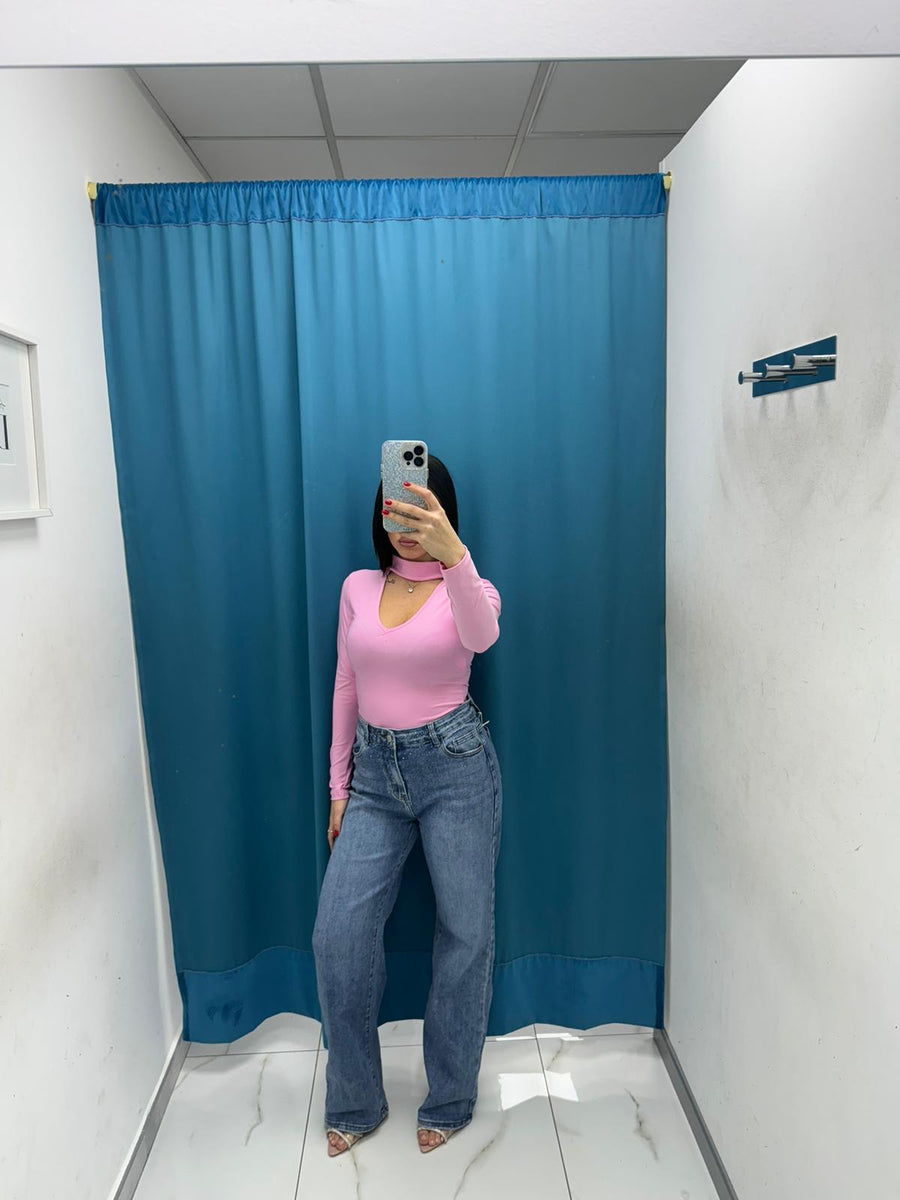 Jeans wide leg brillantini 3097