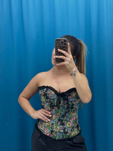 Corpetto “Midnight Bloom” - 522