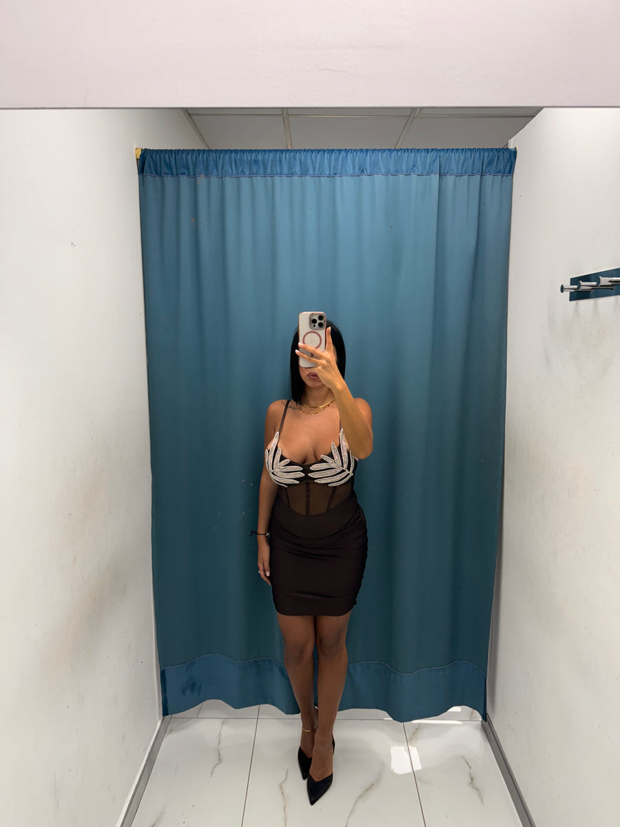 LUMIFÓGLIA — Vestito Scintillante-5079