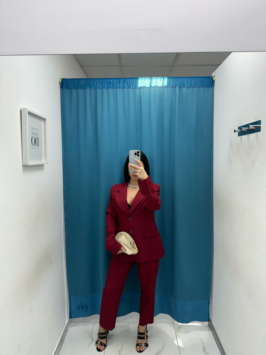 Tailleur giacca e pantalone slim 16066