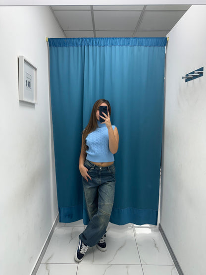 Jeans vintage wide balloon 8382