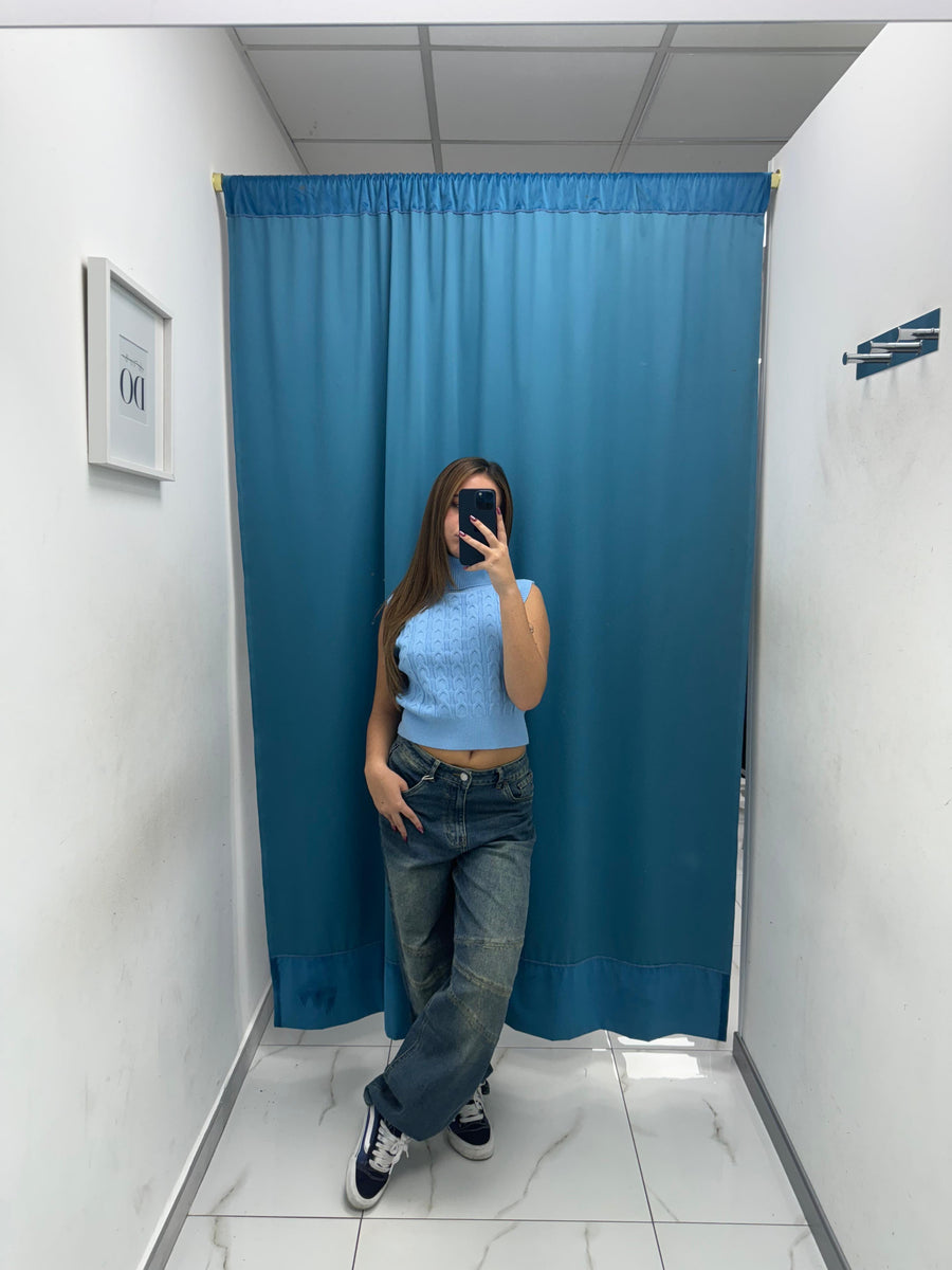 Jeans vintage wide balloon 8382