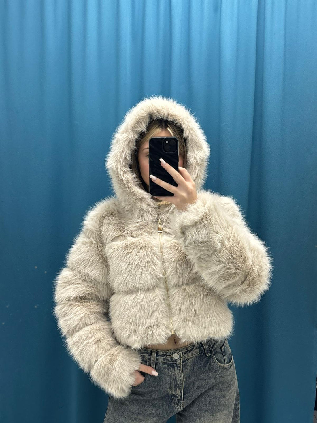 Frosty Zip Crop - 2305