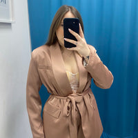 Tailleur satin giacca e pantalone GC32