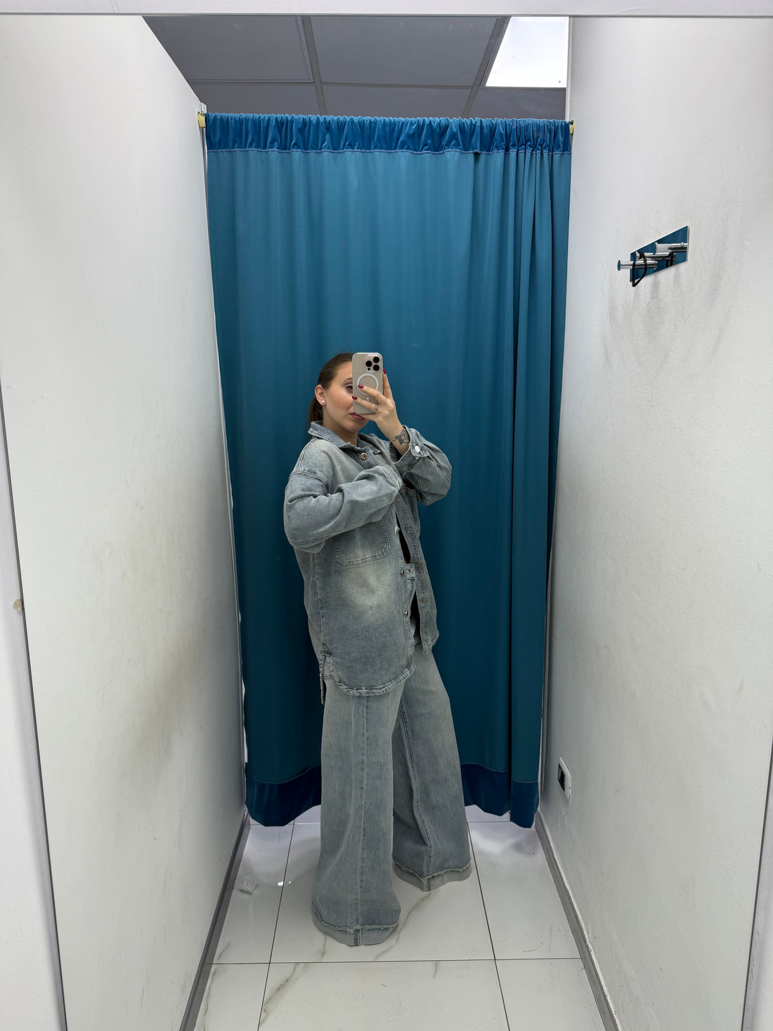 Coordinato in denim 3000/11131
