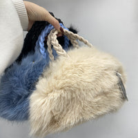 Borsa in eco pelliccia