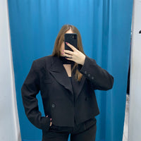 Giacca corta oversize 4935