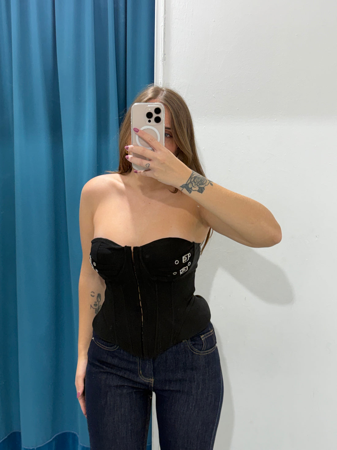 Corsetto con fibbie 2816