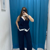 Tailleur gilet e pantalone 87137