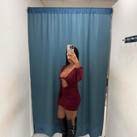 Vestitino Bella:Scollo Profondo e Maniche da Sogno 11162