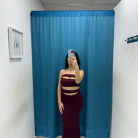 Coordinato top e gonna 8828