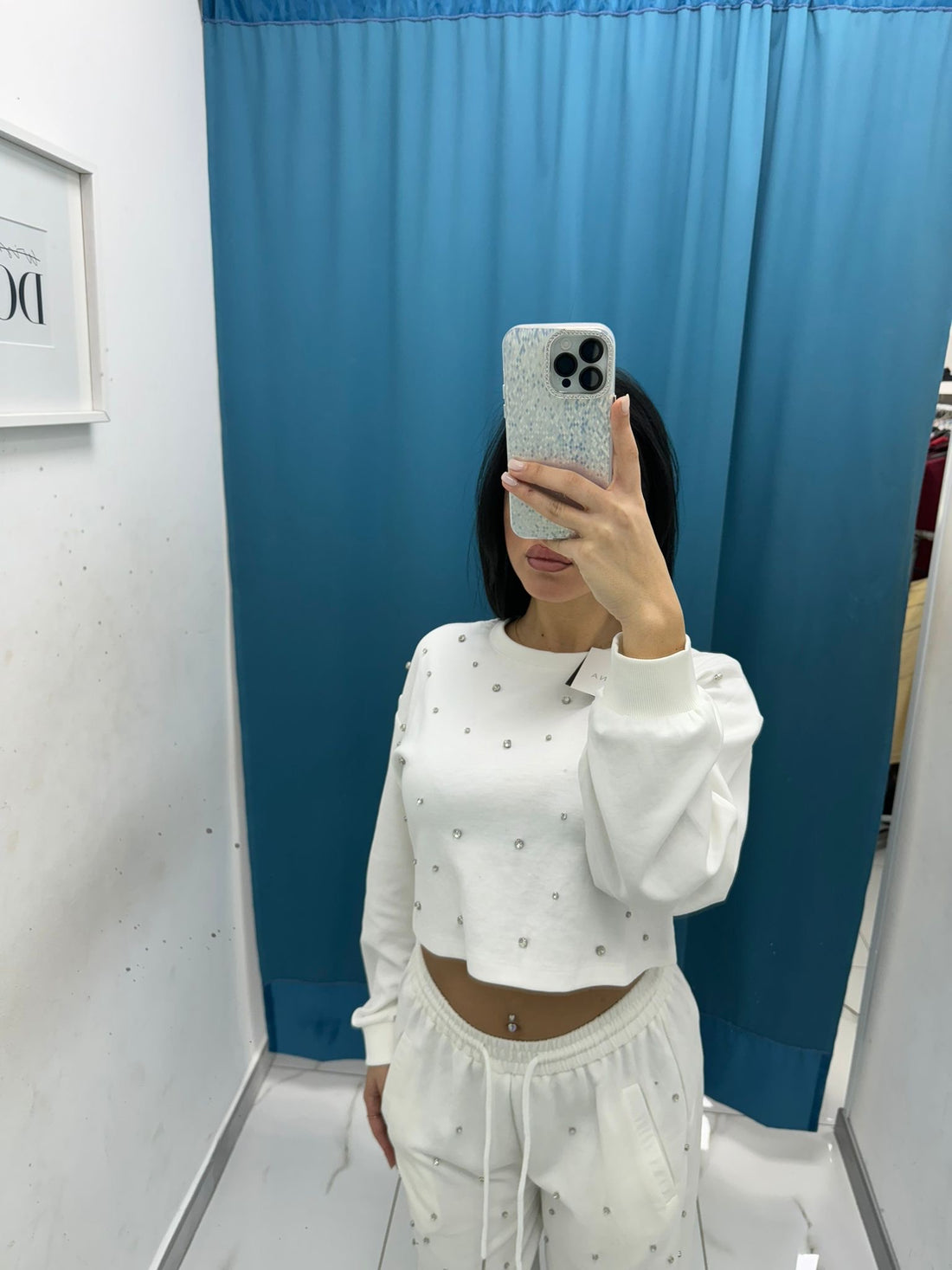 Coordinato felpa e pantalone shine by Lumina 23443