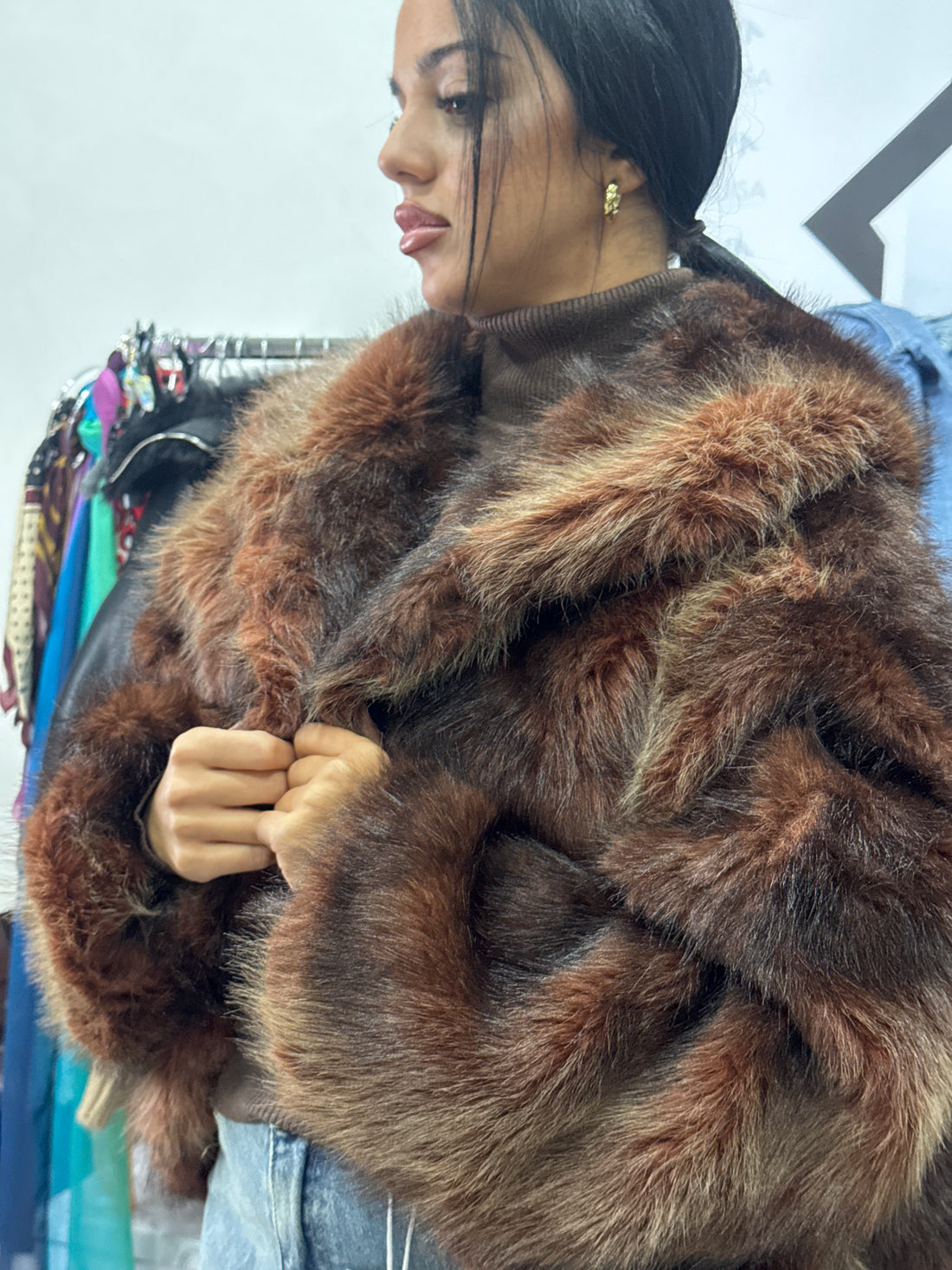 Mocha Dream Coat - 6681