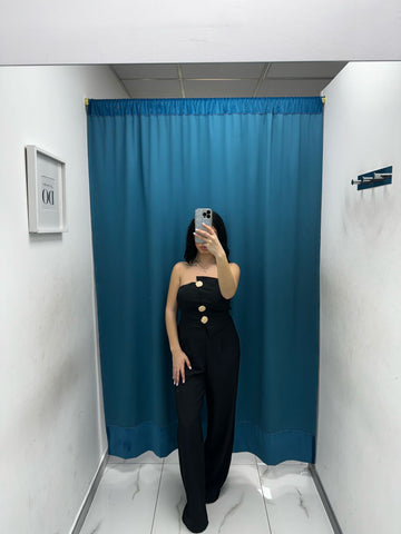 Tuta intera con dettagli oro 90376