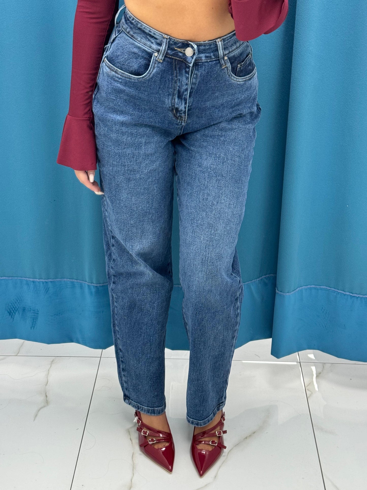 Jeans mom fit 1444