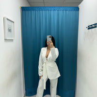 Tailleur con cintura 046