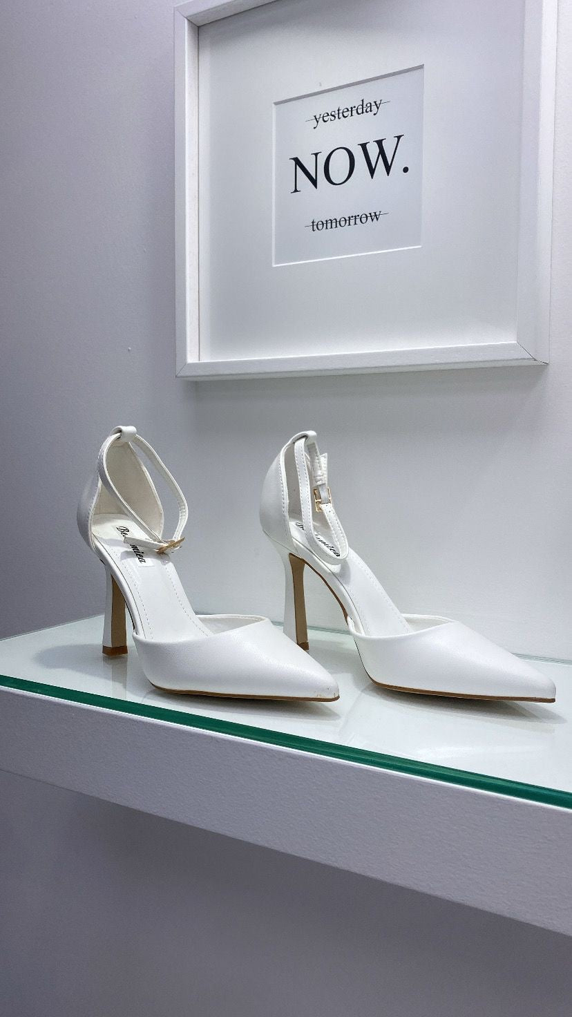Décolleté bianco 0035