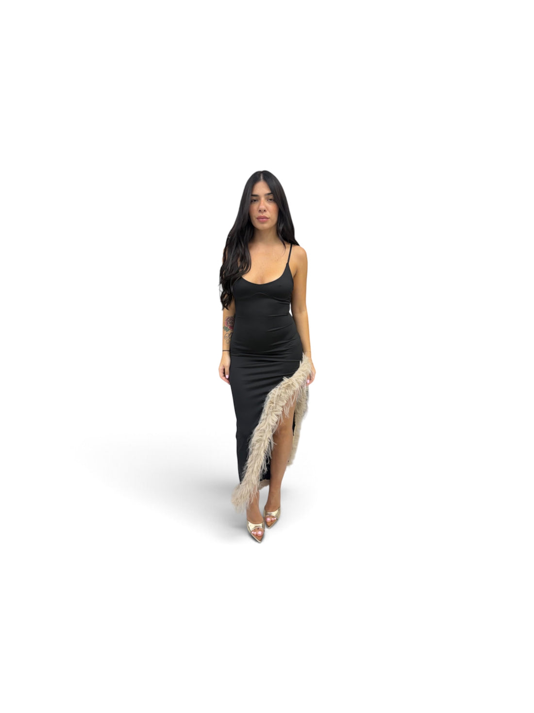 Vestito"Feather"-13199