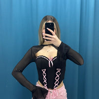 Corsetto"Rosa Noir"-2581