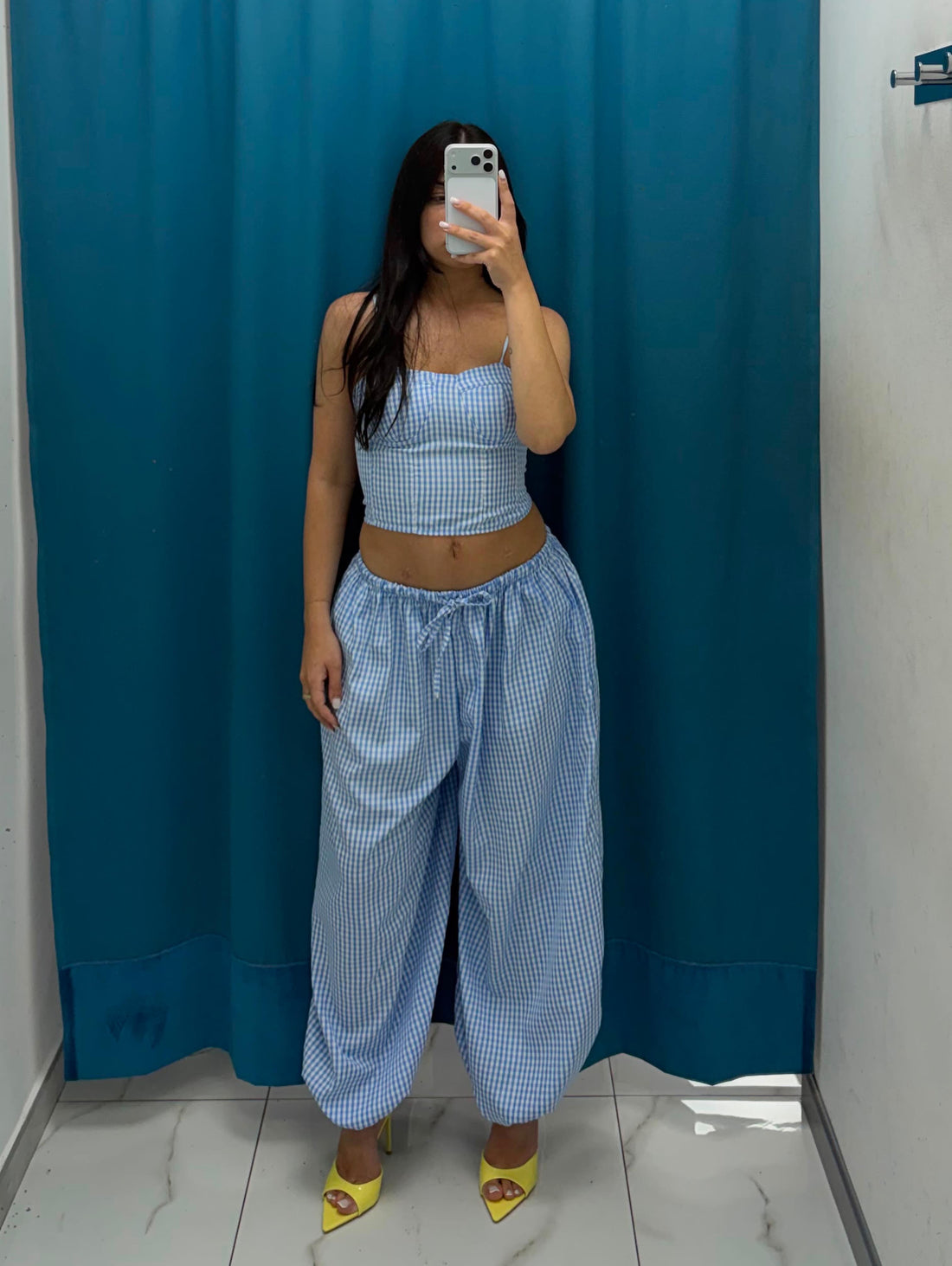 Coordinato"Gingham"-1395
