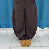 Sierra Suede Baggy Pants - 19521