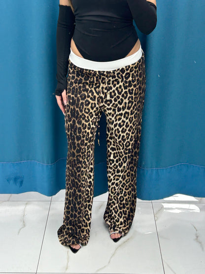 Pantalone animalier 25623