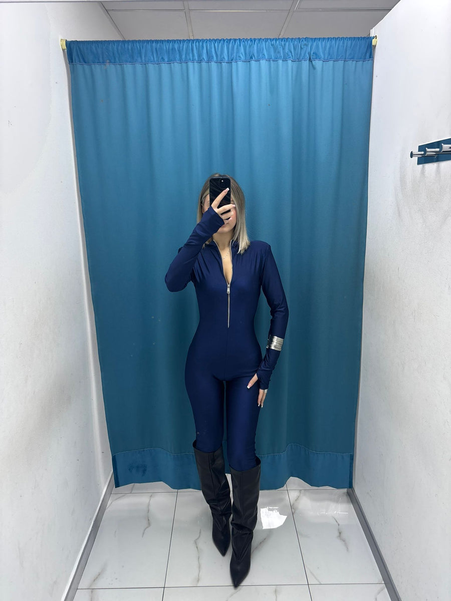 Urban Zip Jumpsuit - 12351