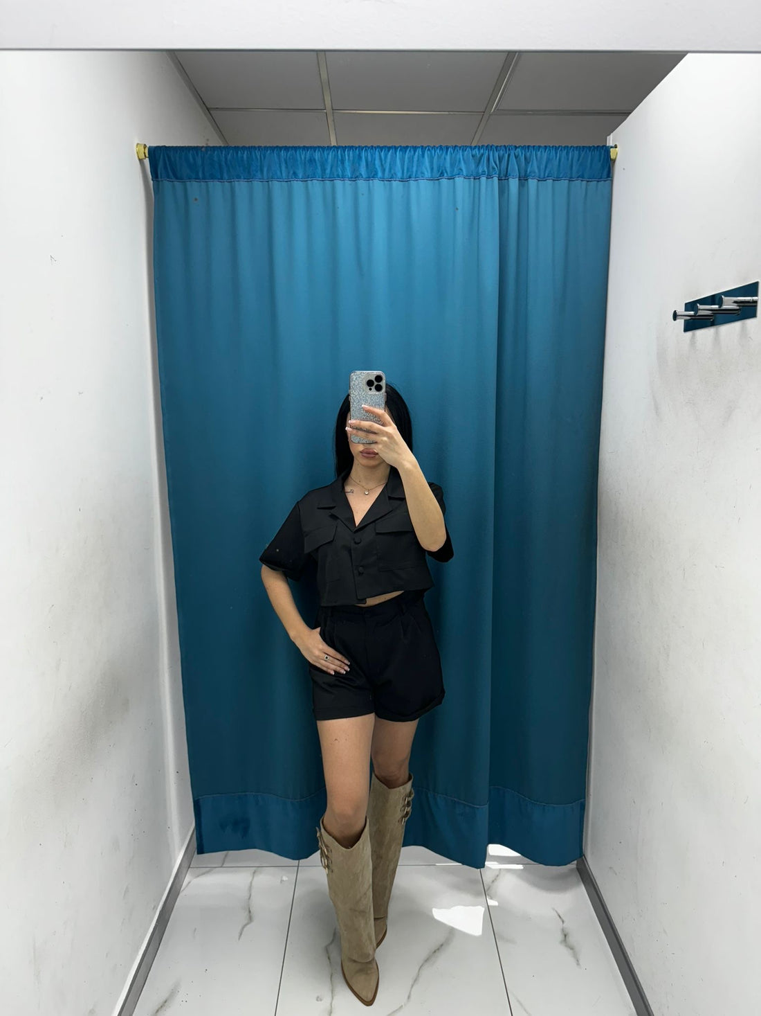 Coordinato giacca e shorts 9205