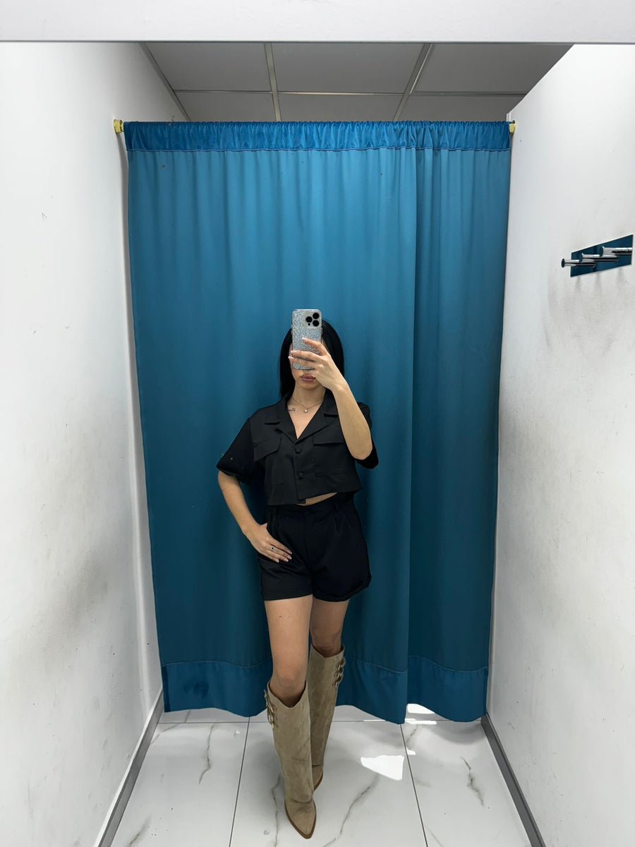 Coordinato giacca e shorts 9205