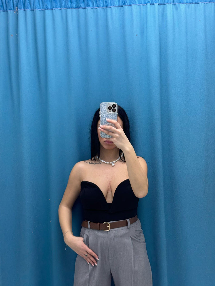 Top con scollo 2198