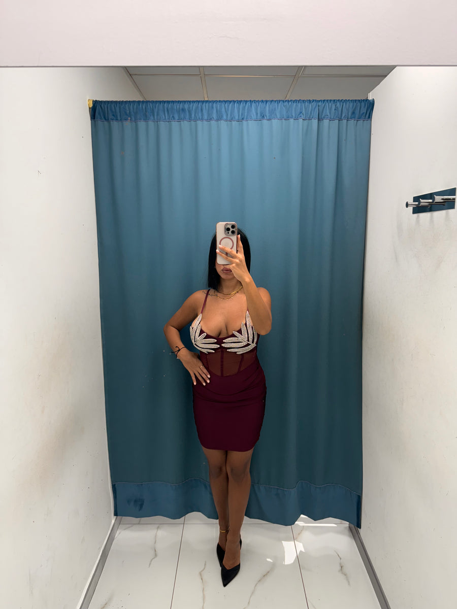 LUMIFÓGLIA — Vestito Scintillante-5079