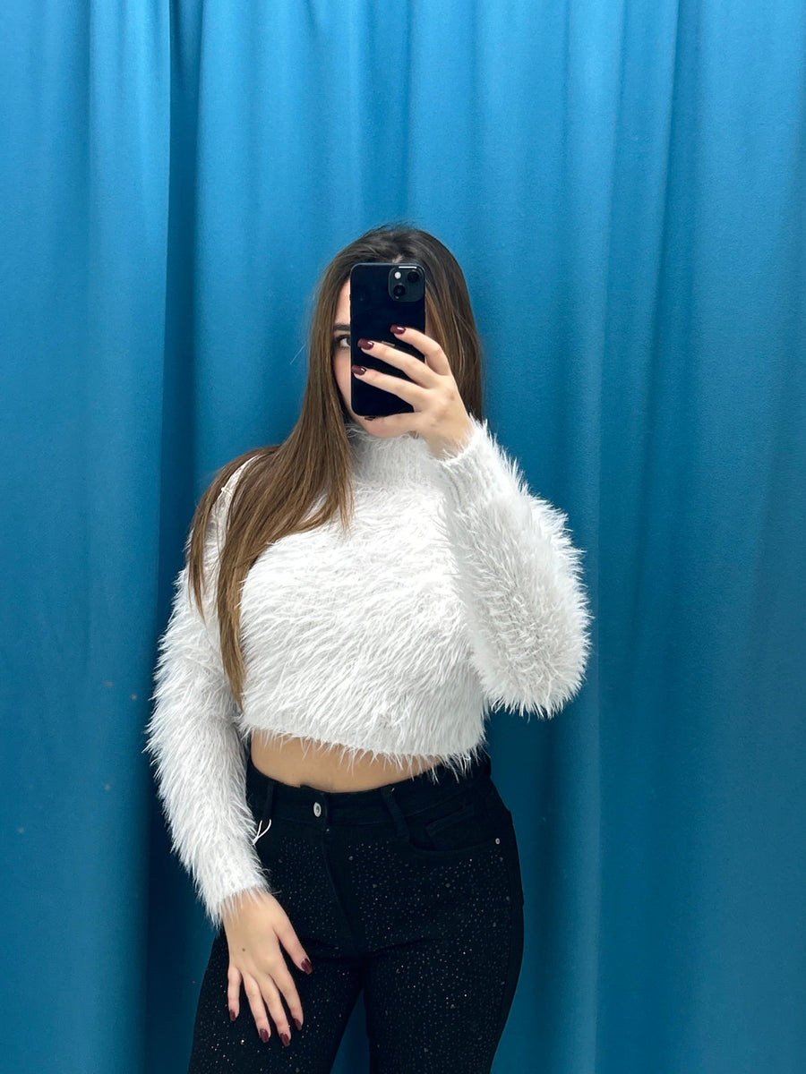 Maglia con pelo 5601
