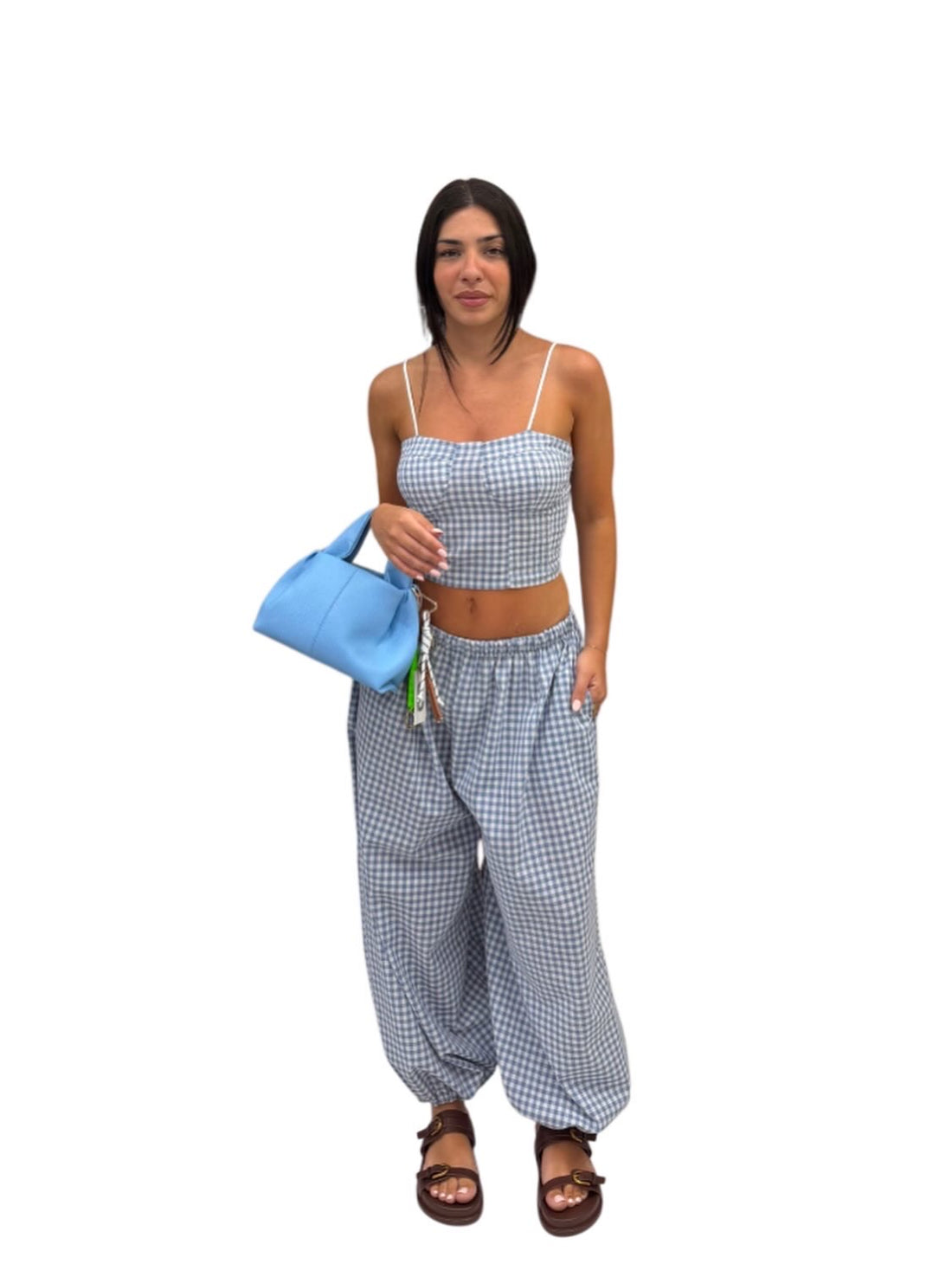Coordinato"Gingham"-1395 (Copia)