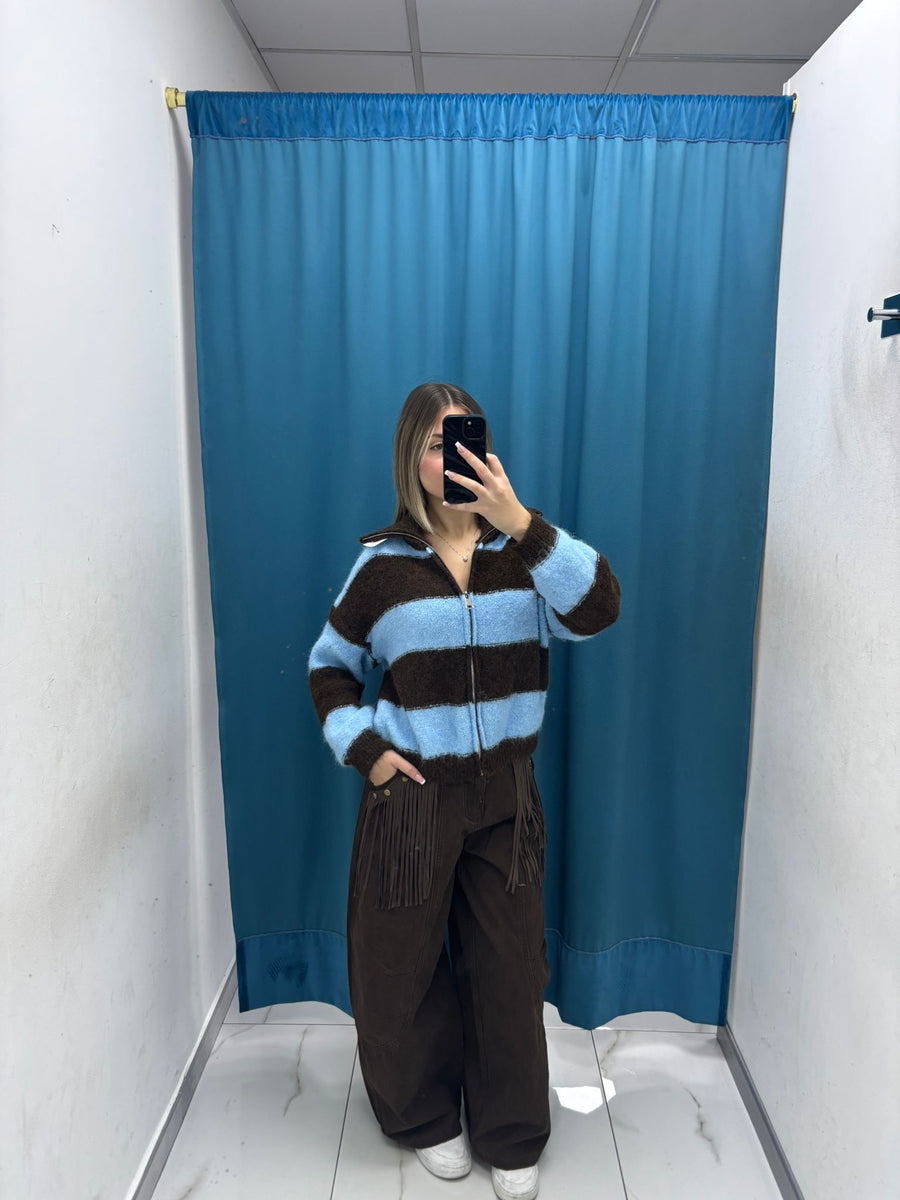 Cardigan"cocoon"-51201