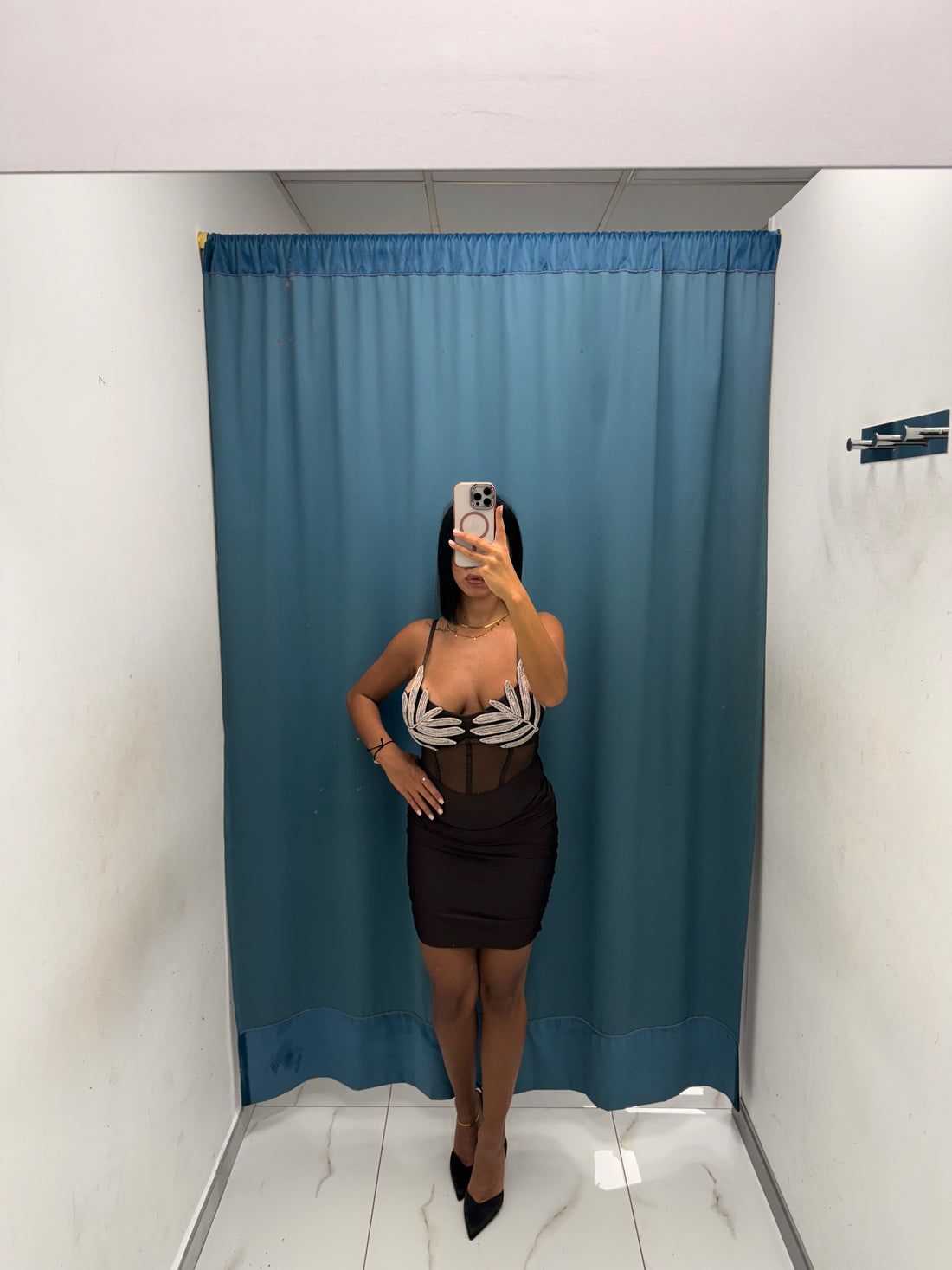 LUMIFÓGLIA — Vestito Scintillante-5079