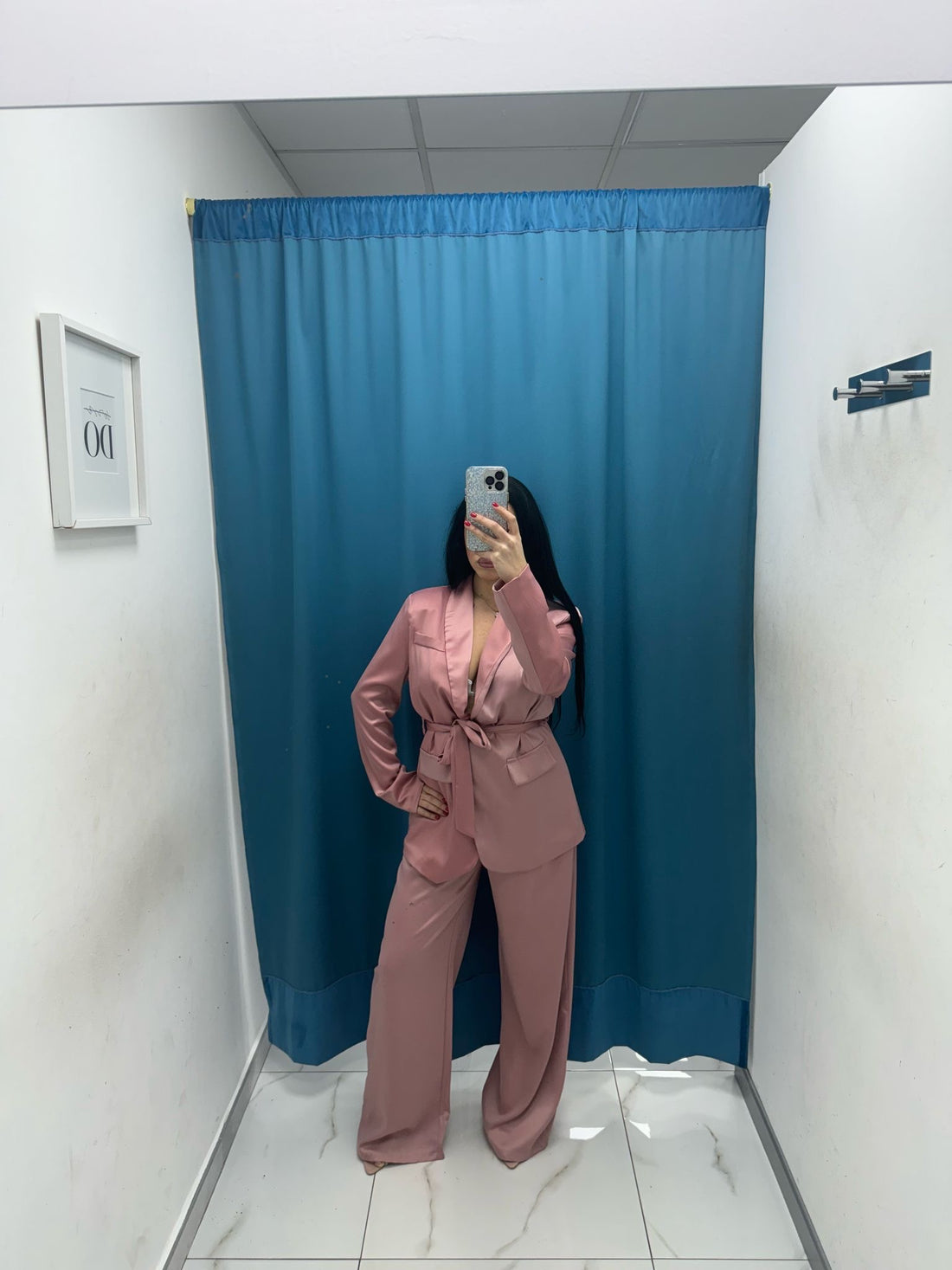 Tailleur satin 86025