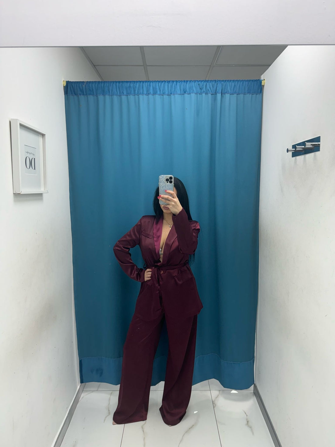 Tailleur satin 86025