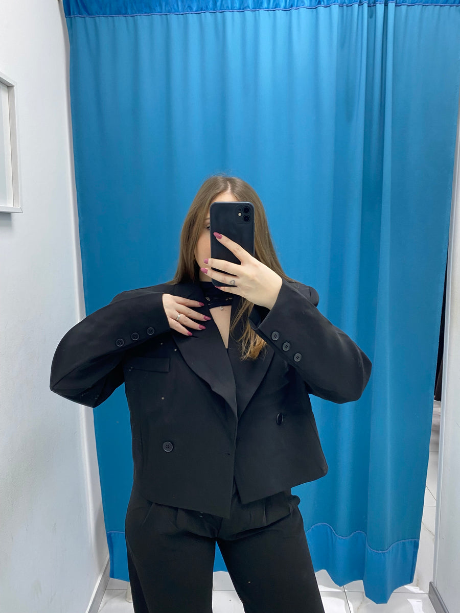 Giacca corta oversize 4935
