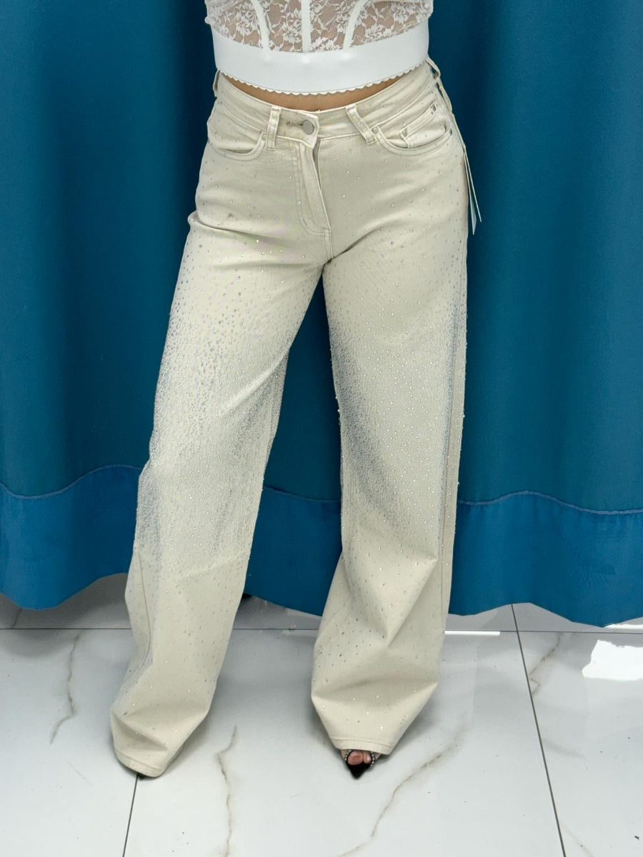 Coordinato denim panna 3003