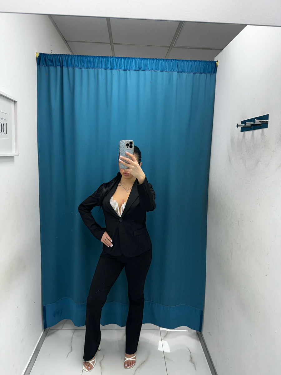 Pantalone slim nero 51134