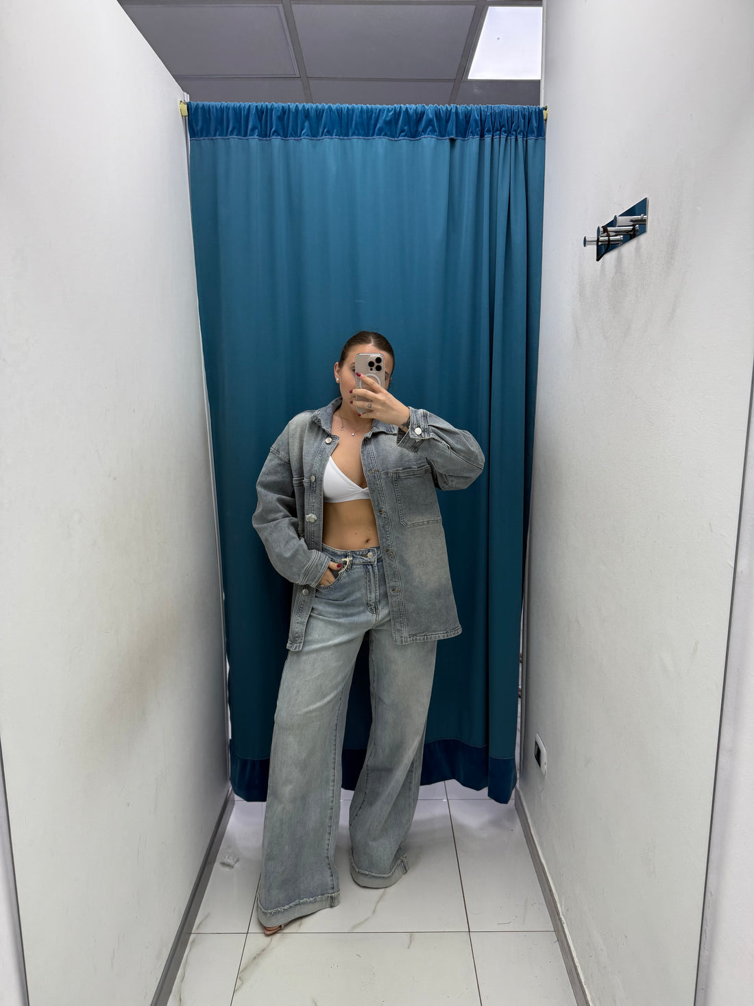 Coordinato in denim 3000/11131