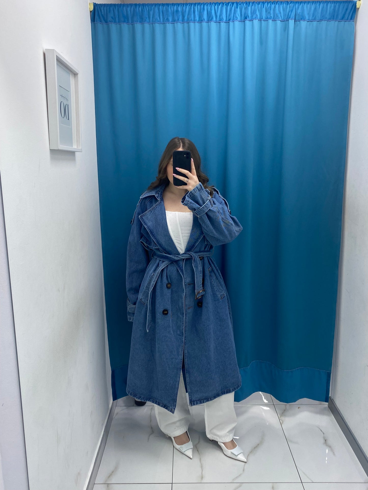 Trench in denim 6169