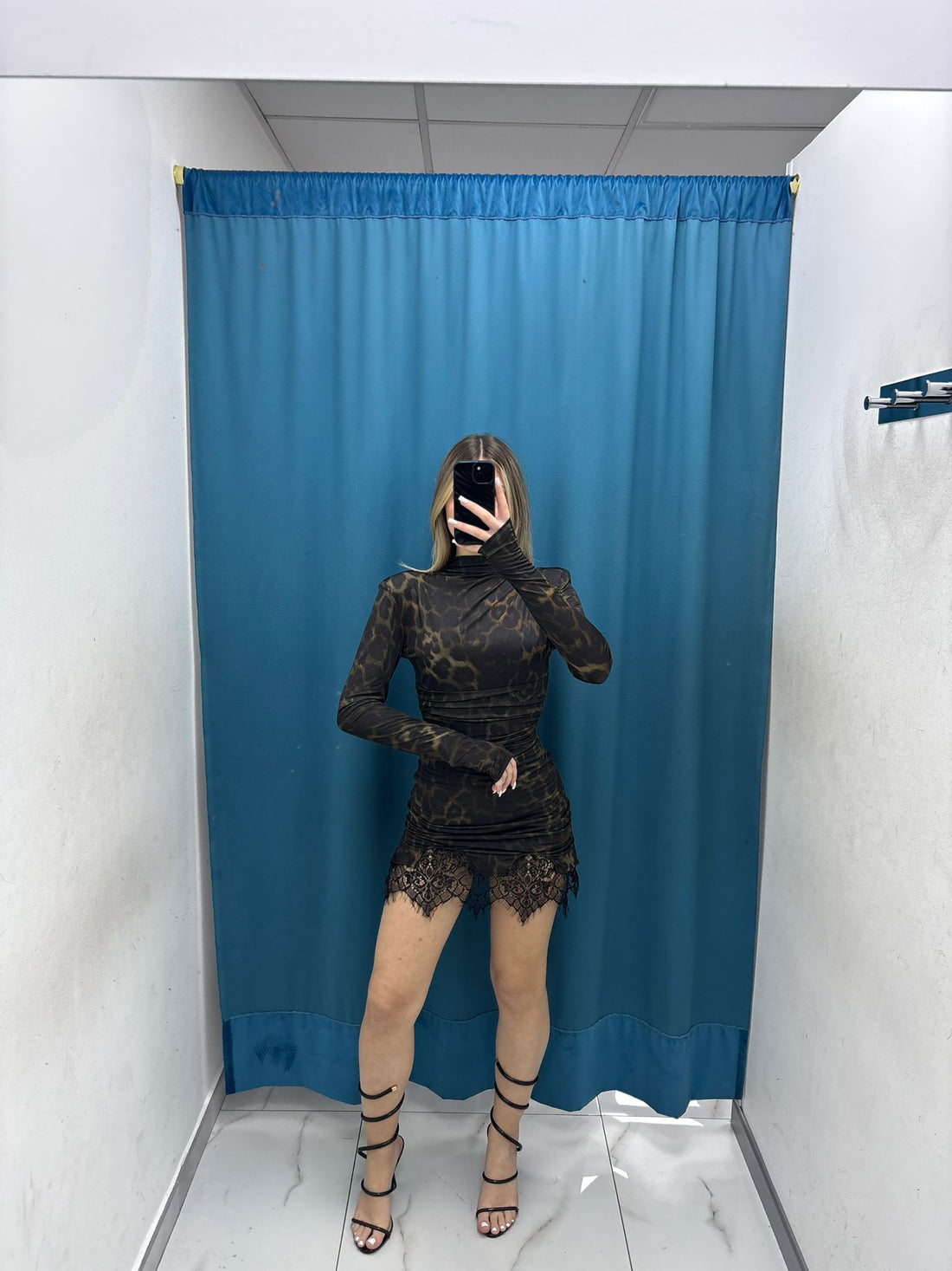 Vestitino"Wild Lace 🐆🖤"-11893